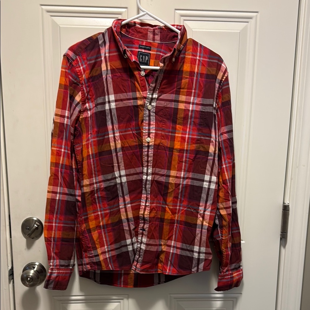 GAP Multicolor Plaid Shirt